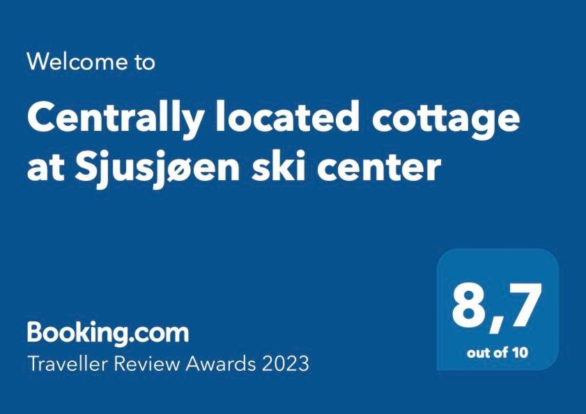 Centrally Located Cottage At Sjusjoen Ski Center Exterior photo